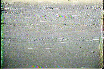 VHS Static and Scanlines