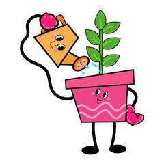 Adorable Cartoon Character Illustration
