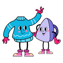 Adorable Cartoon Character Illustration