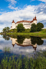 Lacko Castle is a medieval castle in Sweden, located on Kallandso island on Lake Vanern. The Castle has been voted as the most beautiful Castle in Sweden.