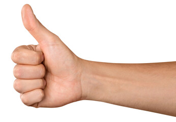 Hand Showing Thumbs Up