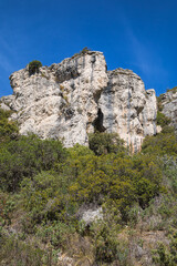 the Pilon du Roi valley, in the Etoile mountain north of Marseille