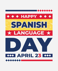 Happy Spanish Language day T-shirt
