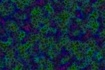 Obraz na płótnie Canvas artistic amazing many biological living cells digital drawn background illustration