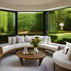 Fototapeta premium Garden Room43, Generative AI