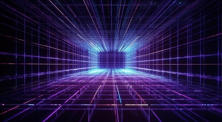 Abstract light background, generative ai