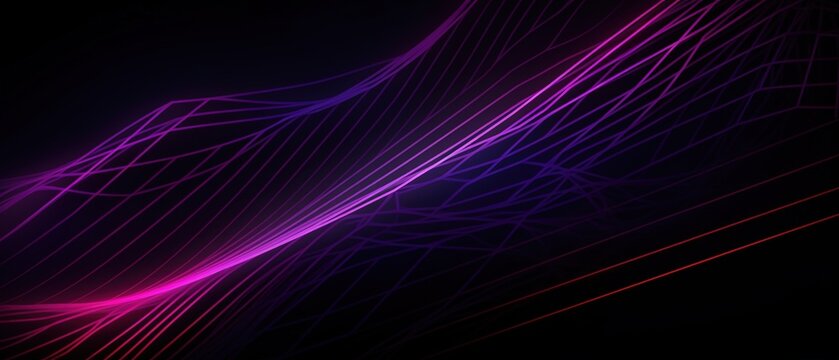 Futuristic colorful wave background, generative ai