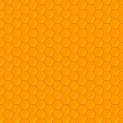 Honeycomb bee vector background