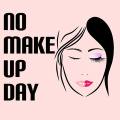 No makeup day
