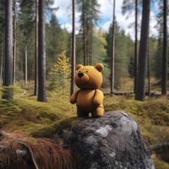 Bear in the forest