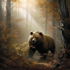 Bear in the forest