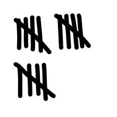 Tally Number Illustration 