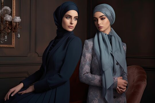 The Rise of Muslim Female Models: Celebrating Diversity and Representation in Fashion, generative ai