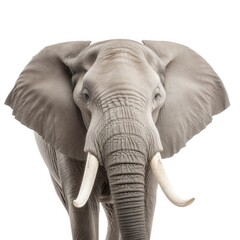 Obraz premium Elephant on a White background