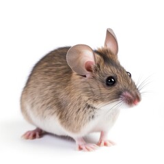 rat on white background