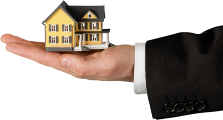 House insurance safety real estate miniature house residential district artificial model