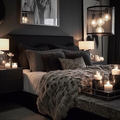 Beautiful modern bedroom