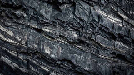 Background Texture Dark Gabbro Stone Natural Surface Intrusive Rock Pattern Generative AI