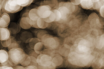 Abstract retro bokeh background - Christmas vintage lights background.