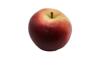 Apple. Apple without background. Juicy apple.