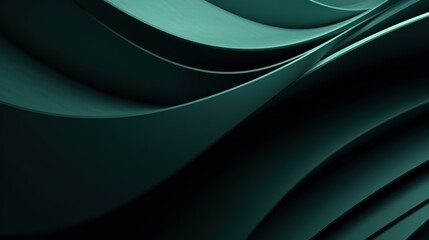 Dark Green Abstract Background