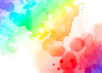 watercolour rainbow png backgrounds