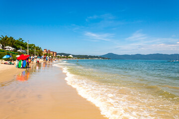 barraca da  Praia de jurere florianópolis santa catarina brasil jurerê internacional