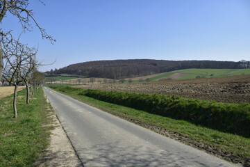 Fototapeta na wymiar Landschaft bei Hameln