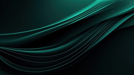 Dark Green Abstract Background