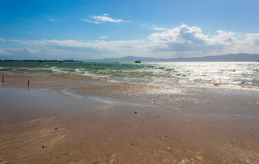 mar de Praia do Forte praia de jurere florianópolis santa catarina brasil jurerê internacional