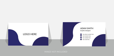 A simple professional visiting card