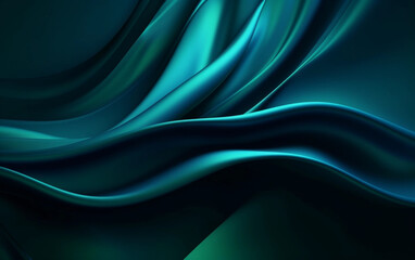 abstract blue wave background