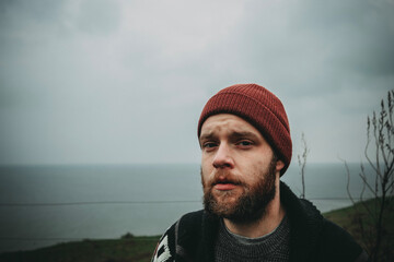 portrait of a man in a hat
