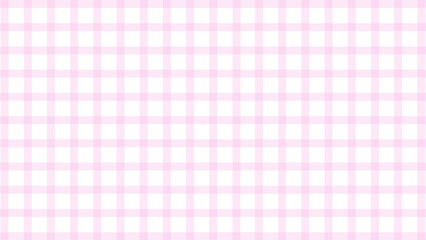Pink and white plaid fabric texture