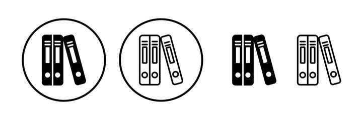 Archive icon vector. archive storage icon vector. folders icon.