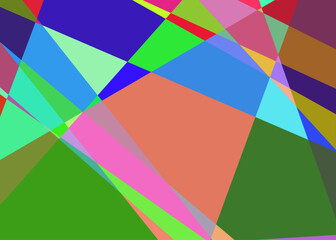 Geometric abstraction generative art background art illustration