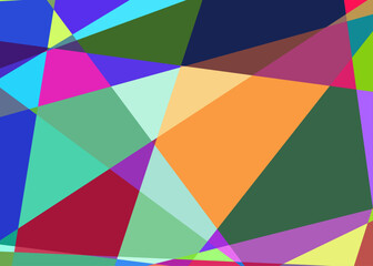 Geometric abstraction generative art background art illustration