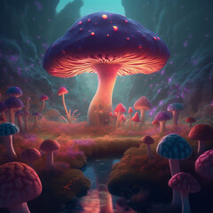 Psychedilic Magic Mushroom