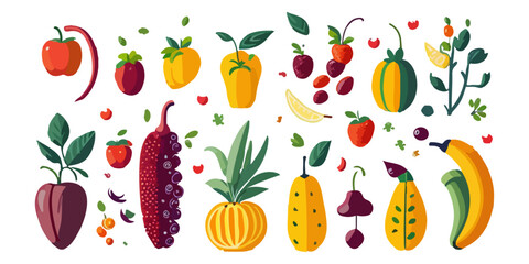 Premium Quality Fruit Vector Illustrations
