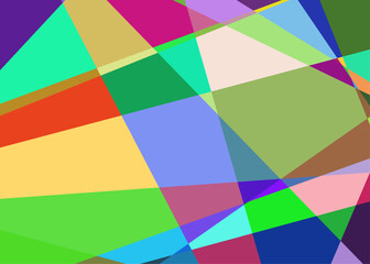 Obraz premium Geometric abstraction generative art background art illustration