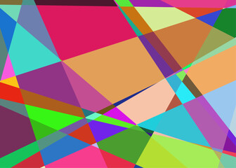 Geometric abstraction generative art background art illustration