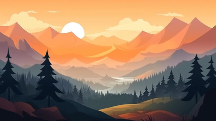 Mountainous landscape
Generative AI