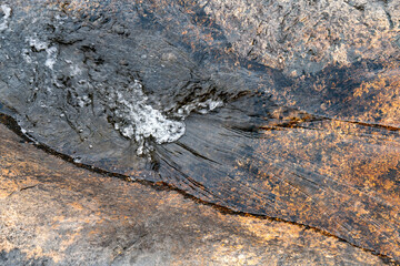 Møllerstufossen am Fluß Etna bei Dokka, Norwegen