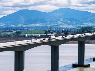 I-680 Benicia Overpass, San Francisco, Bay Area, California