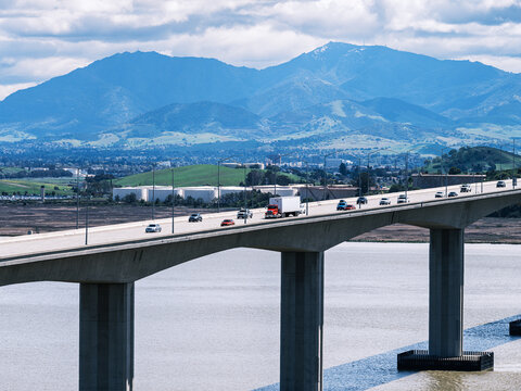 I-680 Benicia Overpass, San Francisco, Bay Area, California