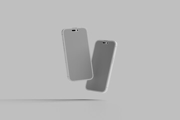 iPhone 14 Clay Mockup