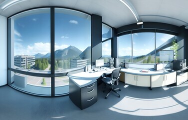 Obraz na płótnie Canvas modern office interior