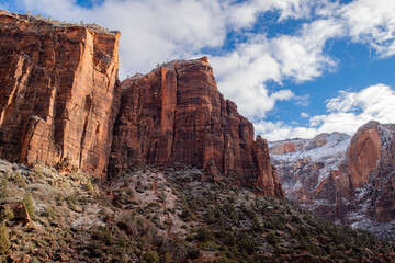 Fototapeta na wymiar View from Canyons in Utah