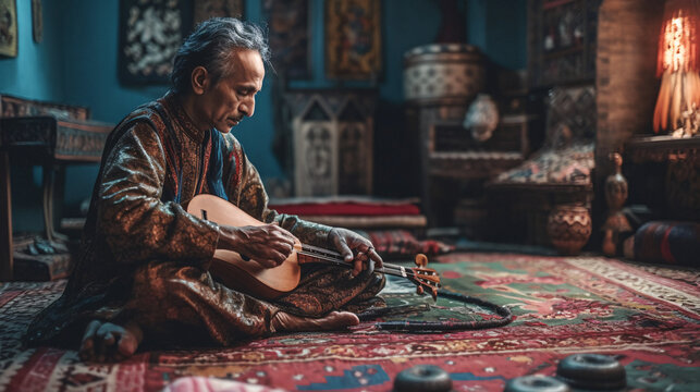 Capturing the Richness of Diversity and Preserving Cultural Heritage: Beautiful Images of People Engaged in Traditional Festivities, Rituals, and Daily Life, Enhanced by Generative AI Technology, Gene