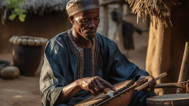 Capturing the Richness of Diversity and Preserving Cultural Heritage: Beautiful Images of People Engaged in Traditional Festivities, Rituals, and Daily Life, Generative AI, Generativ, KI